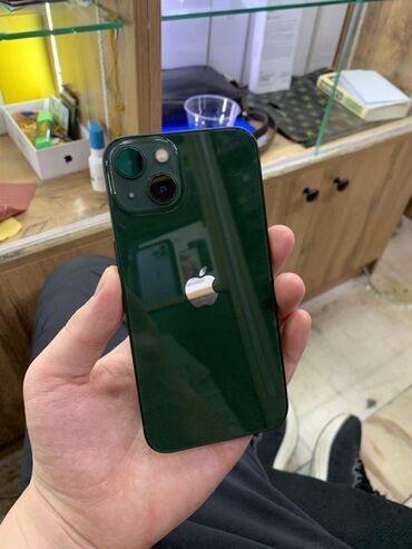 xr iphone цена: IPhone 13, 128 ГБ, Жашыл, Куту, Бөлүп төлөө менен, 91 %
