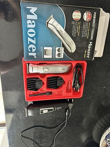 Məişət texnikası: Maozer MS-3200 saç-saxsakal trimmer dəsti 2 eded masinka satilir — 2