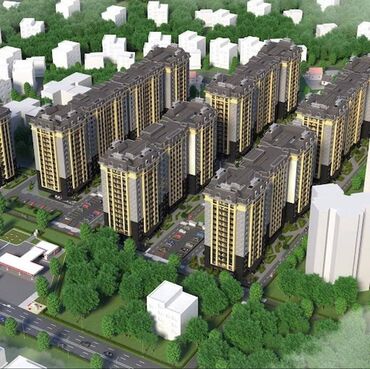 Продажа квартир: 1 комната, 43 м², Элитка, 10 этаж, ПСО (под самоотделку)