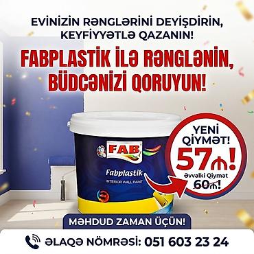 divar boyalari qiymeti: FAB boyaları – evinizi yeni rənglərlə yeniləmək üçün seçim! Fabplus — 2