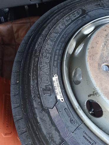disk teker lider: 245/70 R17.5 ölçülü yük avtomobili şini və disk komplekti - Ölçü — 5