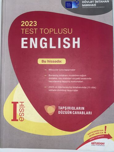 ingilis dili oyrenmek ucun kitaplar pdf: Dim İngilis dili test toplusu