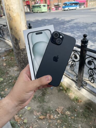 5s ayfon: IPhone 15, 128 GB, Qara, Zəmanət, Sənədlərlə