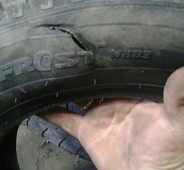 тенниски: Ремонт шин. Ремонт боковых порезов, порывов. Востоновление бокового — 9