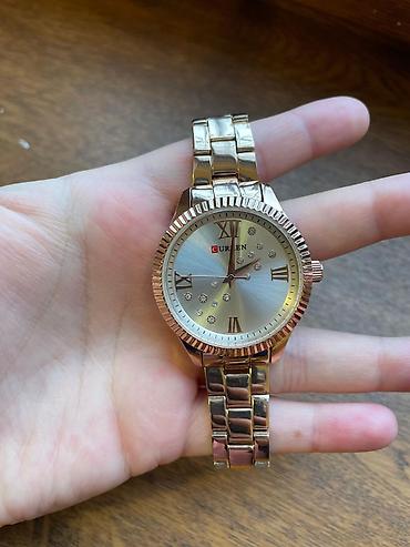 günəş eynəyi: Curren qadın qol saatı - Korpus və qolbaq rəngi: rose gold (metal — 3