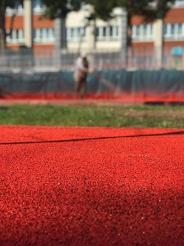 Резиновые бесшовные покрытия: Профессиональное устройство спортивных и промышленно-коммерческих — 5