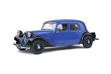 autica: 🔵⚫ Citroën Traction 7 Bi-Ton Dark Blue/Black 1937 – Die Cast Solido — 1