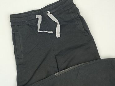 dresowe spodenki hm: Sweatpants, 9 years, 128/134, condition - Good