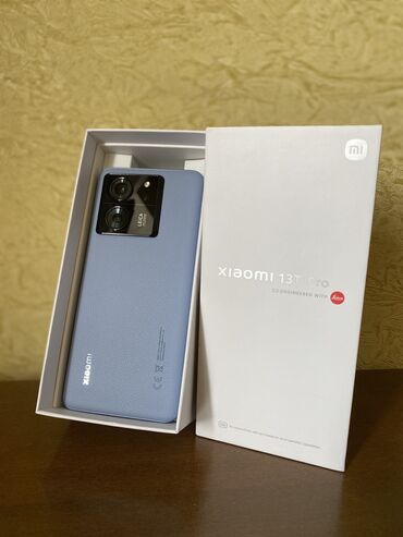 телефон fly fs456 nimbus 14: Xiaomi 13T Pro, 256 GB, rəng - Göy, 
 Zəmanət, Barmaq izi, Simsiz şarj