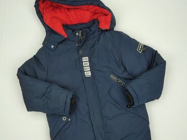 szerokie spodnie hello kitty: Winter jacket, 8 years, 122-128 cm, condition - Very good
