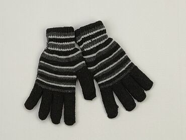 czarne czapki zimowe: Gloves, 18 cm, condition - Good
