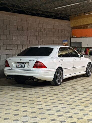 прикуриватель на авто: Mercedes-Benz S-Class: 2004 г., 5 л, Бензин, Седан