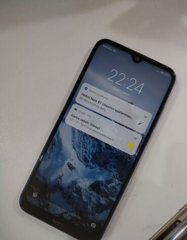 Xiaomi: Xiaomi Redmi Note 8T, 64 GB, rəng - Mavi, 
 Barmaq izi, Face ID