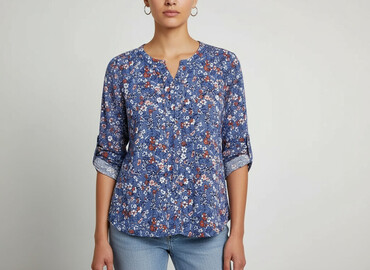 reserved zielone bluzki: Women's blouse, size L (EU 40)