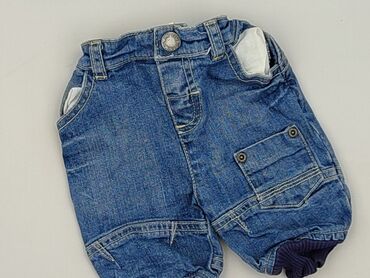 czarne rajstopy do granatowej sukienki: Denim pants, Mini Club, 1-3 months, condition - Perfect