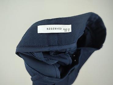 rozmiary reserved: Reserved, Spodnie materiałowe damskie, rozmiar 2XS — 4