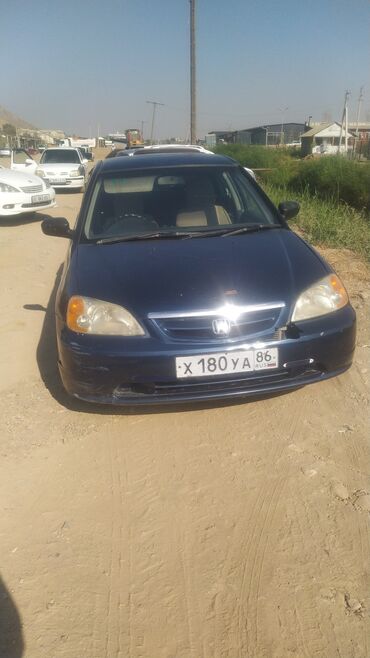 мотоцикл без прав: Honda Civic: 2002 г., 1.5 л, Автомат, Бензин, Седан