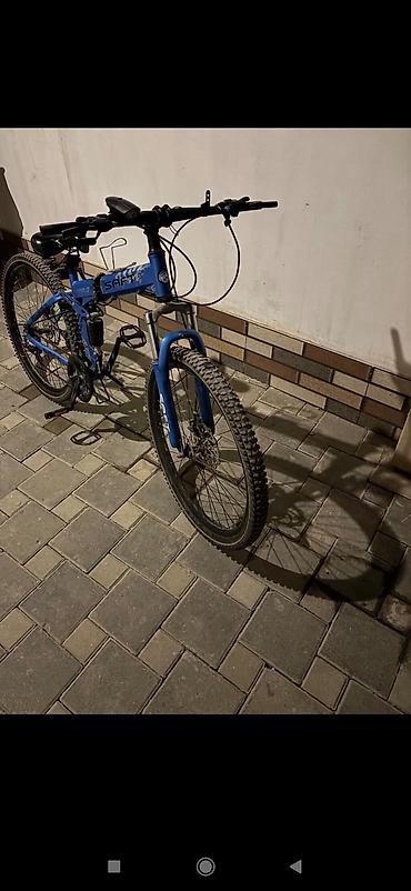 Dağ velosipedləri: Məhsul: Dağ/şəhər tipli velosiped Xüsusiyyətlər: - Rəng: mavi - — 8