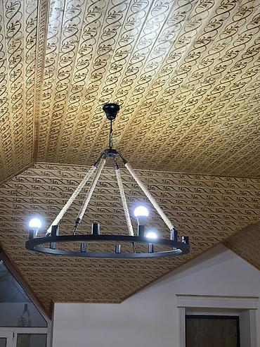 lüstr: Çılçıraq, 10 və daha çox lampa, Metal — 3