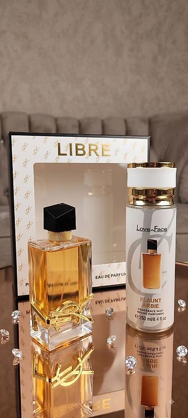 libre parfum: Ysl Libre Dest Parfum+Parfumlu sprey sprey 250ml parfum 100ml cox — 1