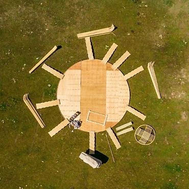 Продажа юрт: Продажа юрты, Каркас Деревянный, 85 баш, Диаметр: 6 метров — 9