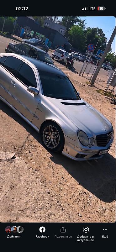 дерево на мерс: Mercedes-Benz E-класс AMG: 2003 г., 2.6 л, Автомат, Бензин, Седан — 6