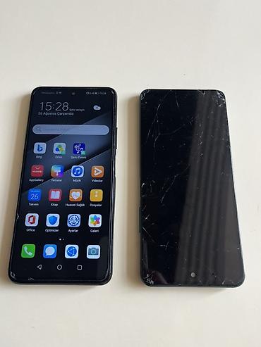 huawei p smart 2018 ekran: Huawei P smart 2020, 128 GB, rəng - Qara, İki sim kartlı, Barmaq izi, Sensor — 1