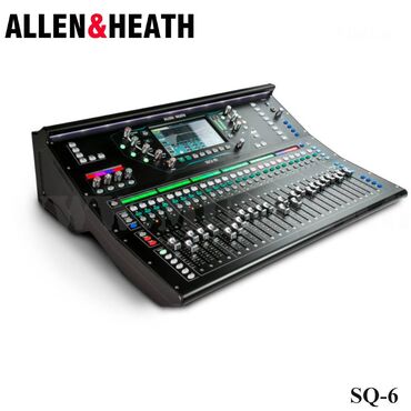 Вокальные микрофоны: Цифровой микшер Allen &amp; Heath SQ-6 Allen &amp; Heath Discover