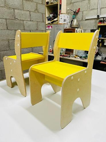 Детские стулья: Детский стул, Новый, Дерево, цвет - Зеленый, Самовывоз — 2