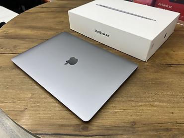 apple macbook air m1: Macbok ideal veziyyetde, 2 defe zaryatkaya qoyulub. hec bir prablemi — 2
