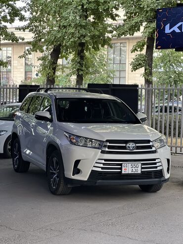 Toyota: Toyota Highlander: 2017 г., 3.5 л, Автомат, Гибрид, Внедорожник