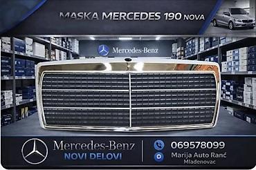 MERCEDES 190 MASKA NOVA | Maska mercedes 190 je nova bez znaka na lalafo.rs MERCEDES 190 MASKA NOVA | Maska mercedes 190 je nova bez znaka