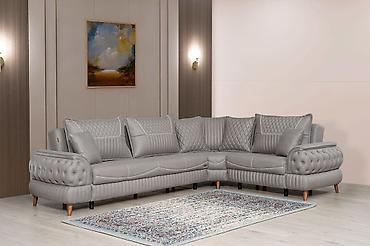 divanlar instagram: Məhsul: L formalı künc divan kolleksiyası Təsvir: - Müasir dizaynlı — 7