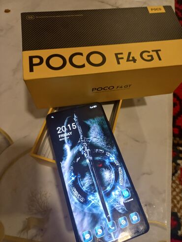 телефон poco f4 gt: Poco F4 GT, Б/у, 128 ГБ, цвет - Черный, 2 SIM