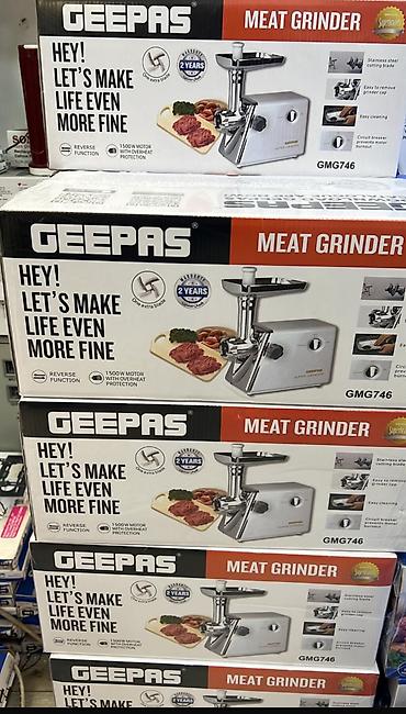 geepas ətcəkən: №: 6028 Məhsulun adı: Ət çəkən maşın Geepas GMG 746 Brend: Geepas — 3