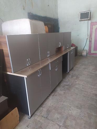 Mətbəx mebel dəsti - Üst və alt modullardan ibarət geniş mətbəx lalafo.az -da Mətbəx mebel dəsti - Üst və alt modullardan ibarət geniş mətbəx
