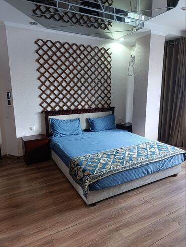 Посуточная аренда квартир: 1 комната, Душевая кабина, Постельное белье, Кондиционер — 1