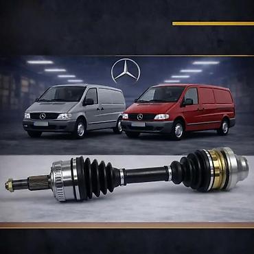 Prenosni sistem: POLUOSOVINA MERCEDES VITO 638 KOMPLETNA 4 | ⭐mercedes vito 638 — 1