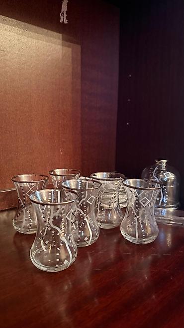 Çay dəstləri və servizlər: Çay dəsti, Şüşə — 3