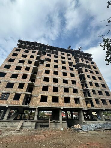 долгосрочная квартира жалал абад: 1 комната, 45 м², Элитка, 9 этаж, ПСО (под самоотделку)