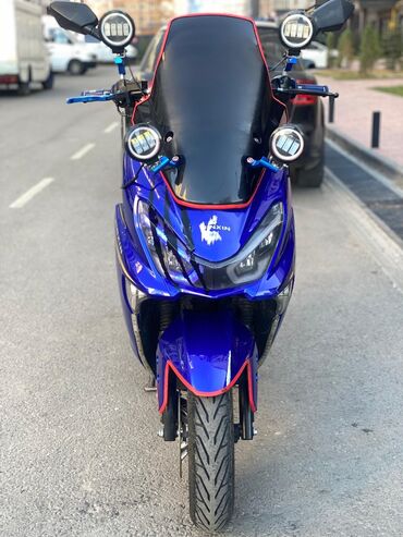 чехол для машины бишкек цена: Скутер JINXIN, синий, городской класс. Основные особенности: - Яркий