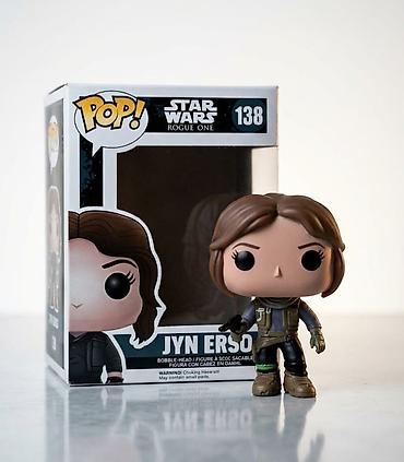 bravl stars uluyer: Məhsul: Funko Pop! Star Wars: Rogue One – Jyn Erso (№138) vinil fiqur — 1