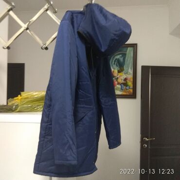 летный куртка: Куртка цвет - Синий