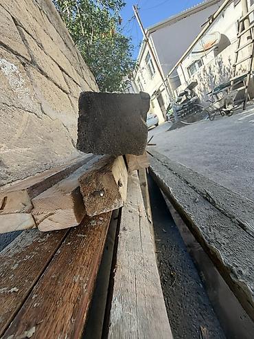 Taxta material dəsti - Məhsul: müxtəlif ölçülü taxta şalban və taxta