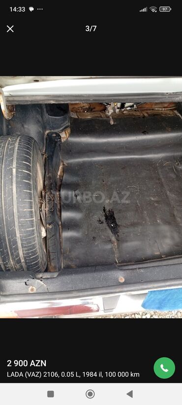 VAZ (LADA): Model: Lada 2106 mator 03 karapka4 kalbiyator 05dir qeneytldir — 7