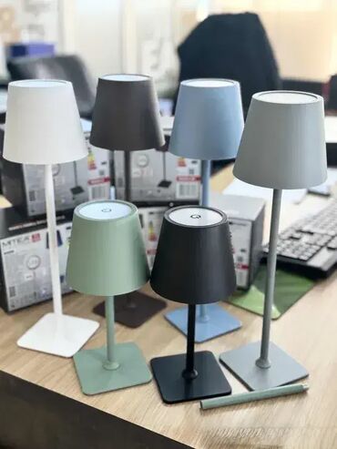 Rasveta: Stona lampa, bоја - Siva, Novo — 1