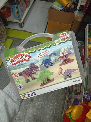 пластилина: Набор для лепки Colored Clay — серия Dinosaurs - Тематика: динозавры — 1
