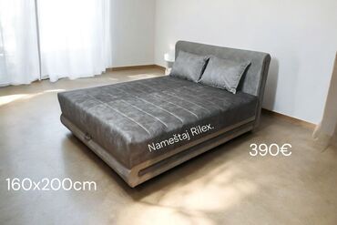 Kreveti: Tapacirani francuski ležajevi – Nameštaj Rilex Modeli sa naslonom i — 3