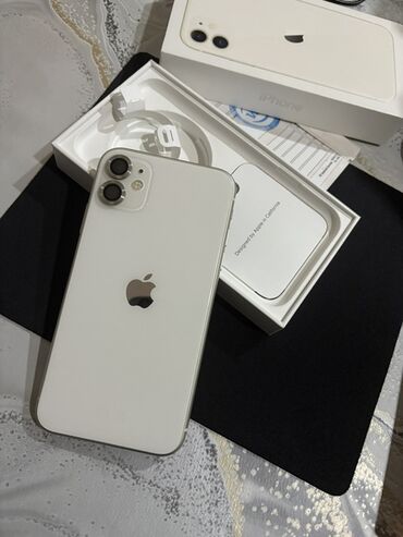 Apple iPhone: IPhone 11, Белый, Face ID