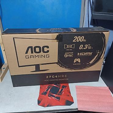 Мониторы: Монитор, AOC, Новый, 27" - 28" at lalafo.kg — 24 Мониторы: Монитор, AOC, Новый, 27" - 28" — 24